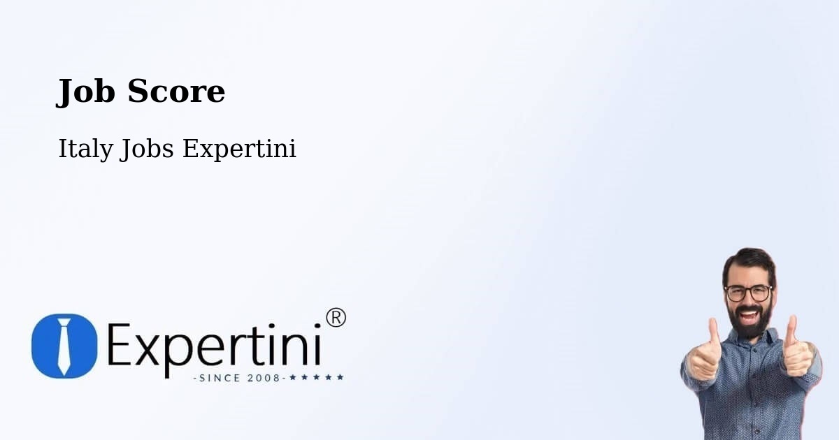 Job Score & Job Description Score Tool – Passaggio - Italy Jobs Expertini